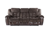 Apollo - Dual Power Sofa With Drop Down - Black