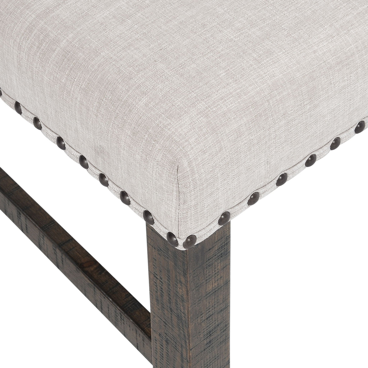 Willow Creek - Dining Bench - Distressed Brown / Beige