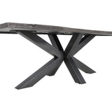 Nordic Ridge - Edge Table - Sandblasted Gray