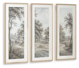 Dixonburg - Wall Art Set (Set of 3) - Taupe / Gray