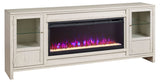 80" Fireplace Console