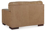 Lombardia - 2 Pc. - Chair And A Half, Ottoman - Tumbleweed