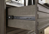 Arkenton - Grayish Brown / White - Two Drawer Night Stand
