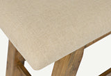 Telluride - Counter Bench - Driftwood Gray / Beige