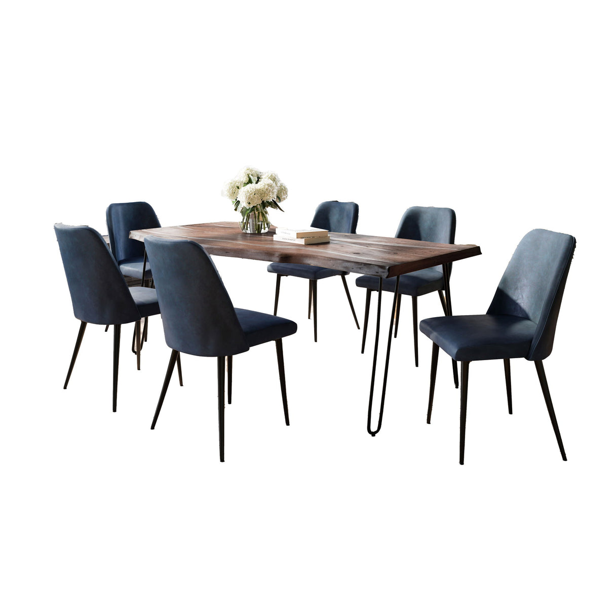 Nature's Edge - Dining Set - Slate