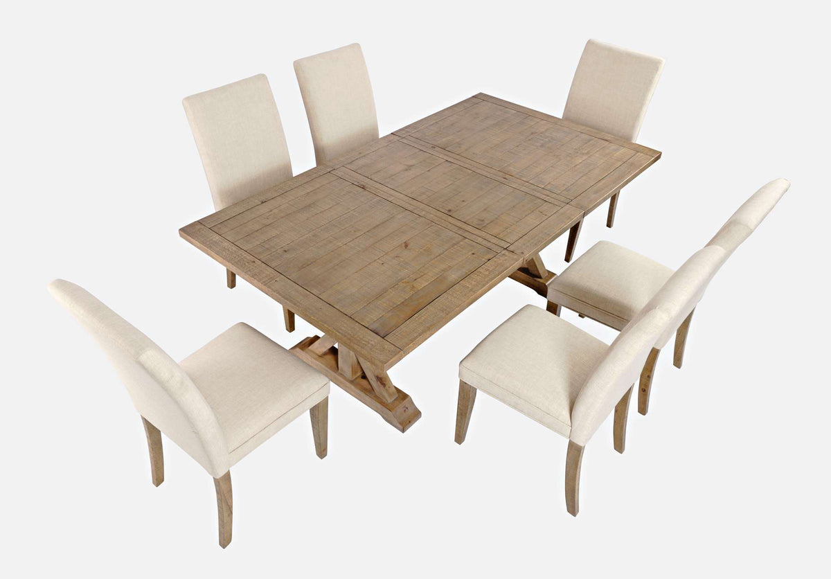 Carlyle Crossing - Dining Set With Upholstered Chairs
