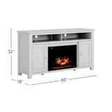 Bakersfield Electric Fireplace Media Console