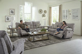 Sadler - Lay Flat Reclining Console Loveseat