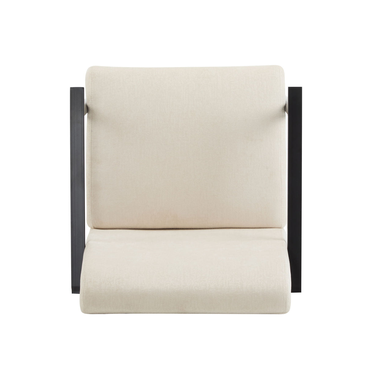 Modern Lounge Chair With Polyester Upholstery