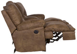 Voyager - Lay Flat Console Reclining Loveseat