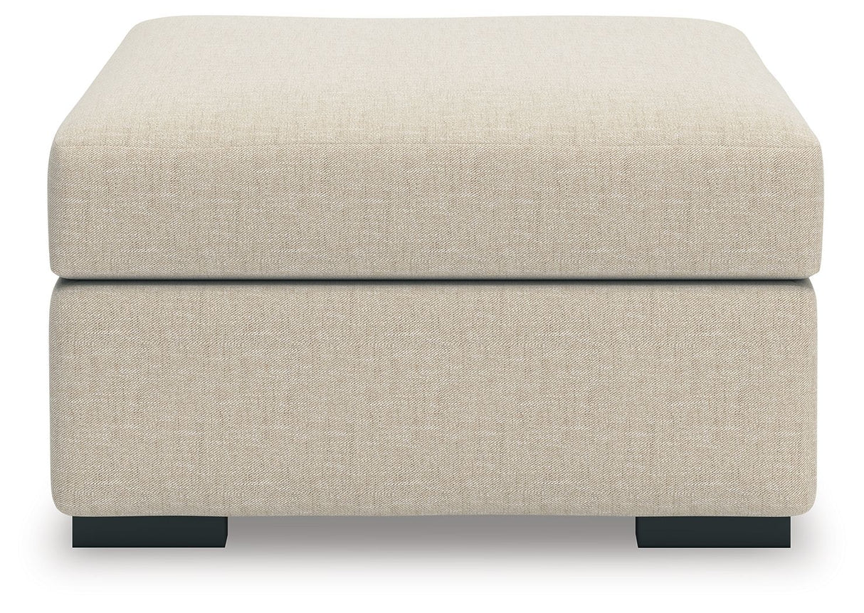 LadyMae - Twill - Oversized Accent Ottoman