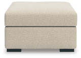 LadyMae - Twill - Oversized Accent Ottoman