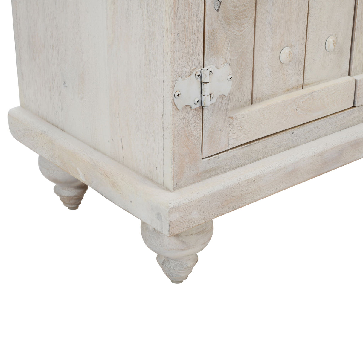 Taj - Accent Cabinet - White Wash