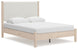 Cadmori - Upholstered Panel Bed