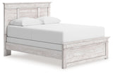 Makidern - Queen Panel Bed - Whitewash