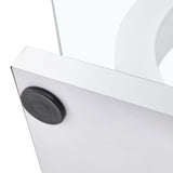 Contemporary Style Glass Top Coffee Table