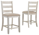 Skempton - Upholstered Barstool (Set of 2) - White