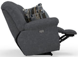 Trifecta - Power Reclining Loveseat - Smoke