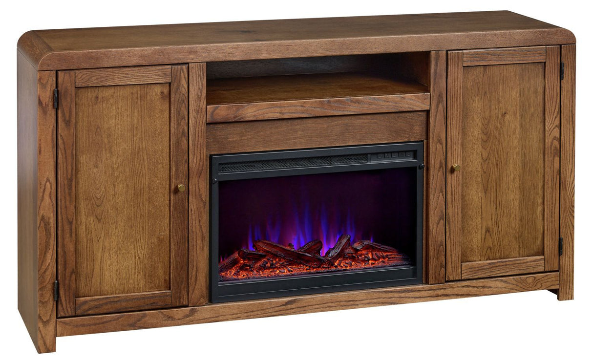 66" Fireplace Console