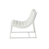 Wilmouth - Roll Occasional Chair - White
