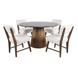 Nash - 5 Piece Dining Set, Table With 4 Dining Chairs
