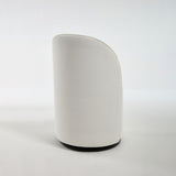 360 Degree Swivel Armless Dining Barrel Chair