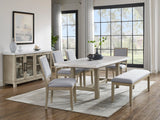 Carena - Upholstered Top Bench - Brown