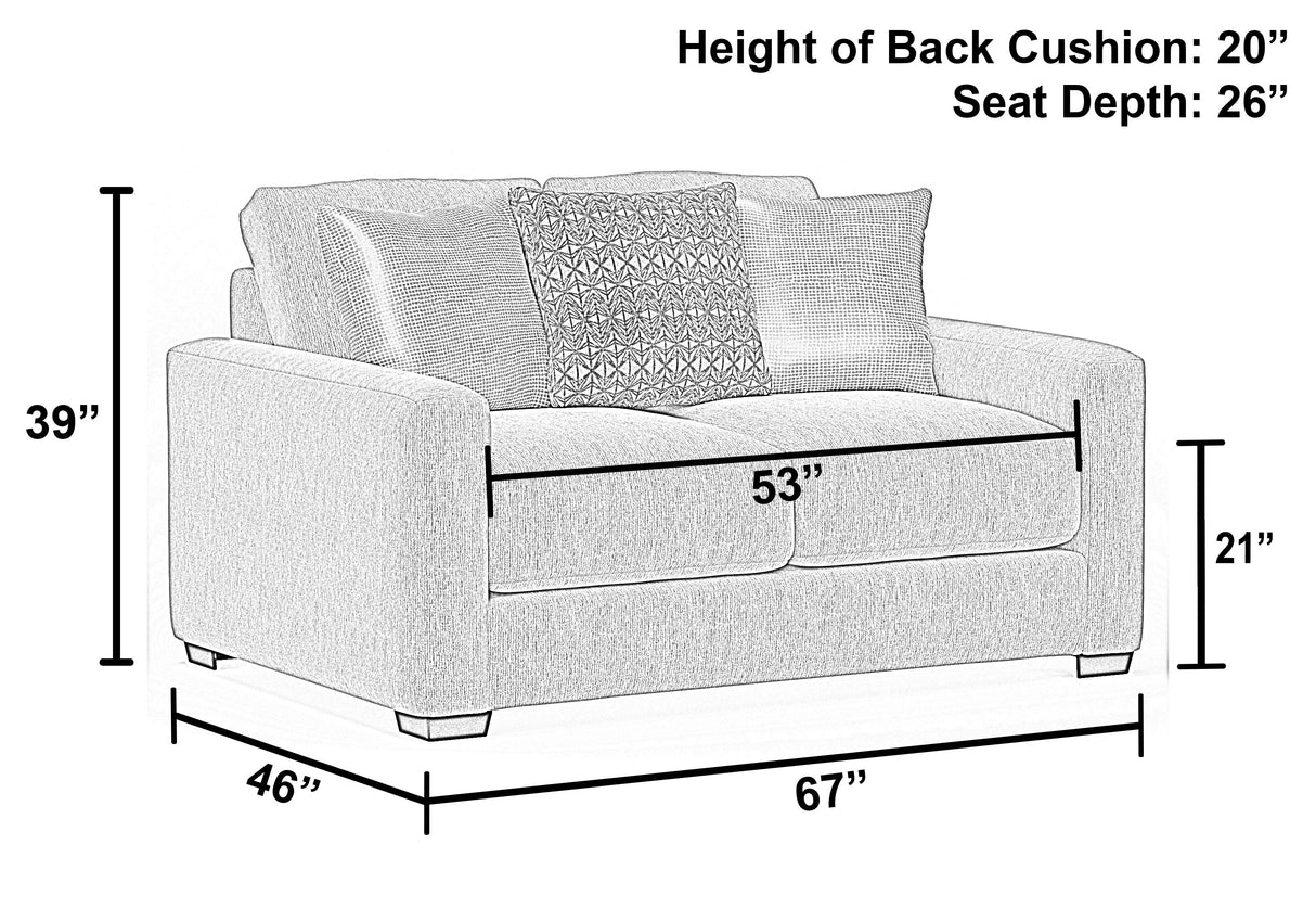 Hyde Park - Loveseat