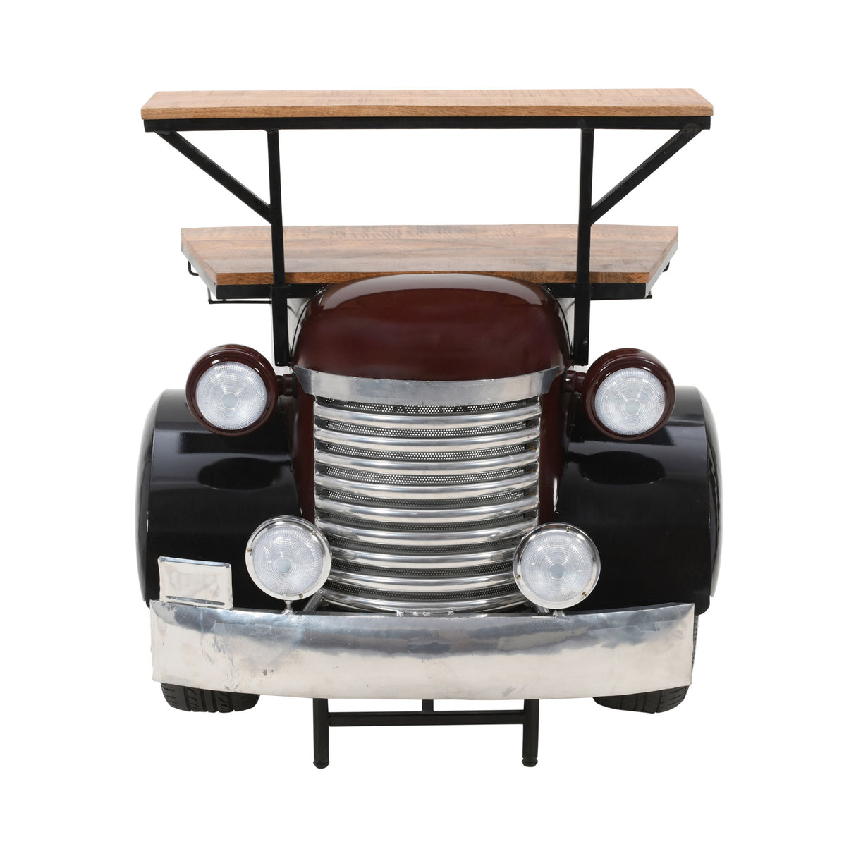 Glory Days - Woody Vintage Car Home Bar Table - Black