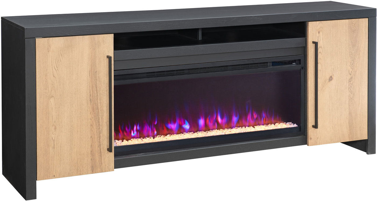 77" Fireplace Console w/ 42" Insert