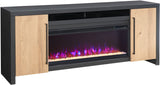 77" Fireplace Console w/ 42" Insert