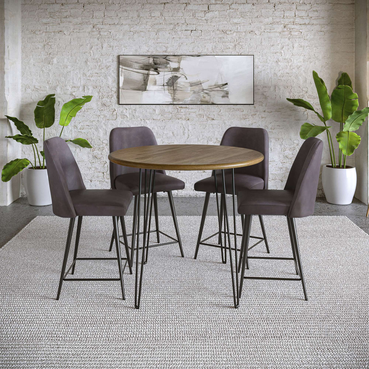 Brennan - Round Counter Set