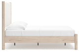 Cadmori - Upholstered Panel Bed