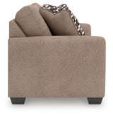 Triston-Peaks - Suede - Loveseat
