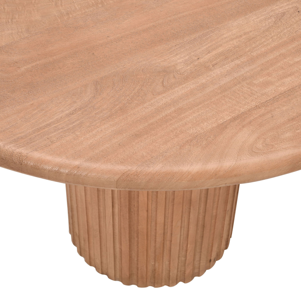 Breck - 84" Double Pedestal Dining Table - Brown