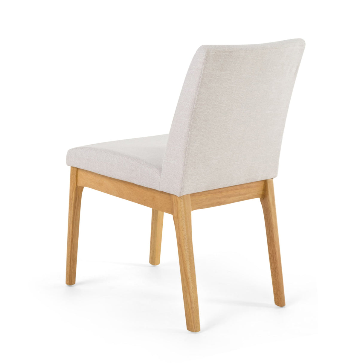 Contemporary Dining Chair SetWith Upholstered Fabric