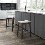 Saddle Counter Stool With High Density Foam