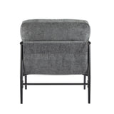 Modern Accent Chair With Plush Cushions, Cozy Seating