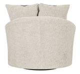Soletren - Swivel Accent Chair - Stone