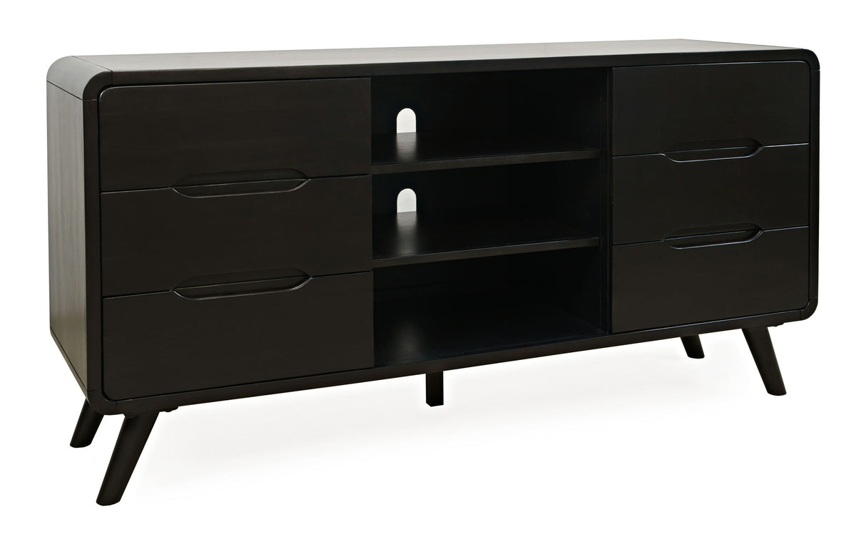 Marlowe - Media Console - Dark Brown