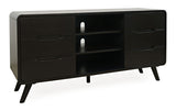 Marlowe - Media Console - Dark Brown