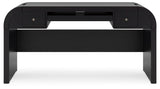 Rowanbeck - Black - Home Office Desk