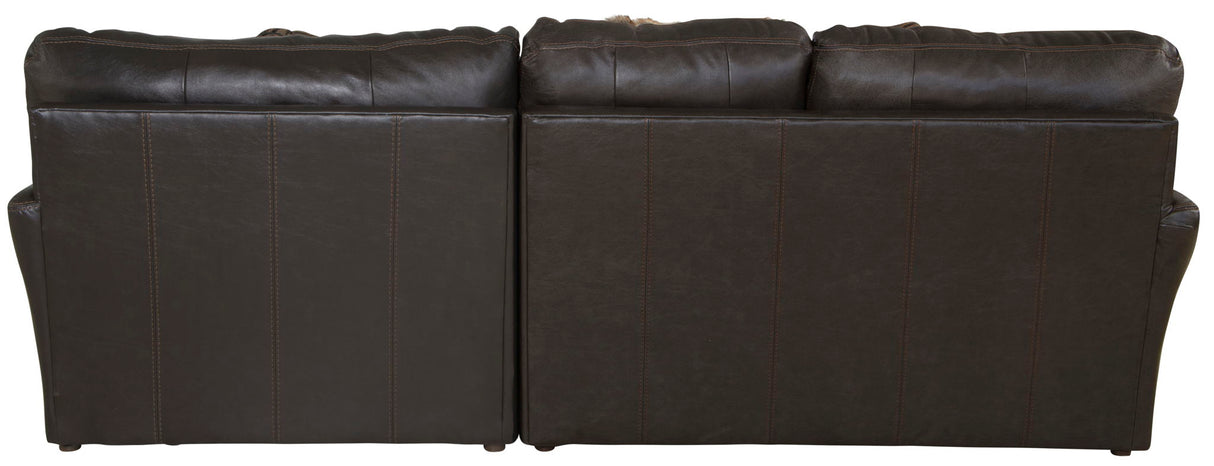 Denali - Italian Leather Match Sectional