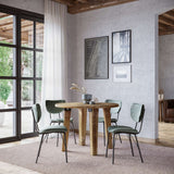 Reclamation - 5 Piece Dining Set With Upholstered Chairs