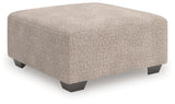 Seyler Lane - Beige - Oversized Accent Ottoman