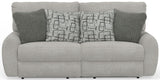 Maxwell - Power Deep Seat Reclining Sofa - Cream