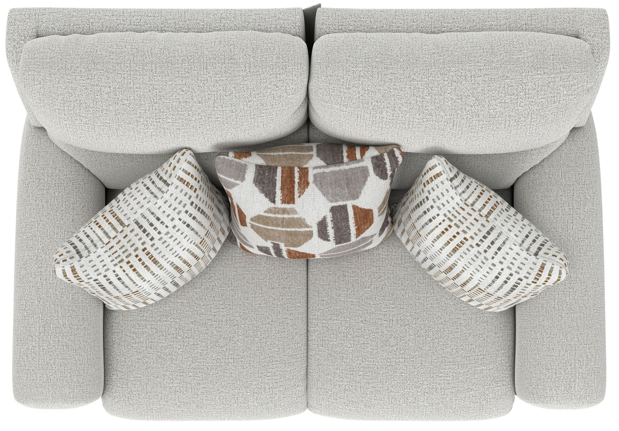 Kellen - Power Reclining Loveseat With Zero Gravity - Ecru