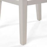 Counter Barstool (Set of 2), Rubber Wood - White