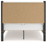 Cadmori - Upholstered Panel Bed