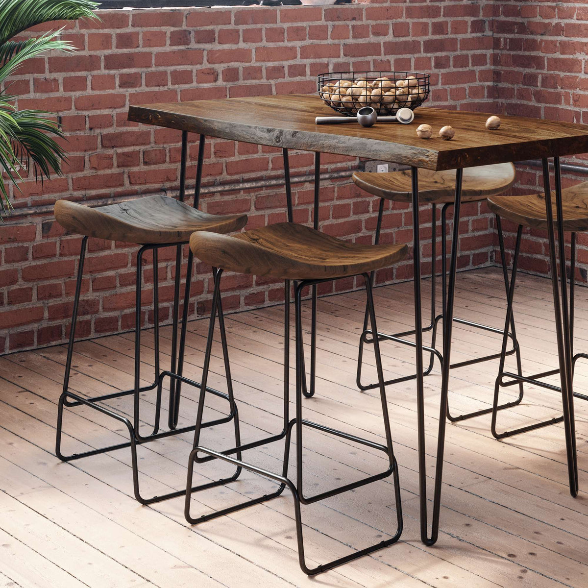 Nature's Edge - Backless Stool